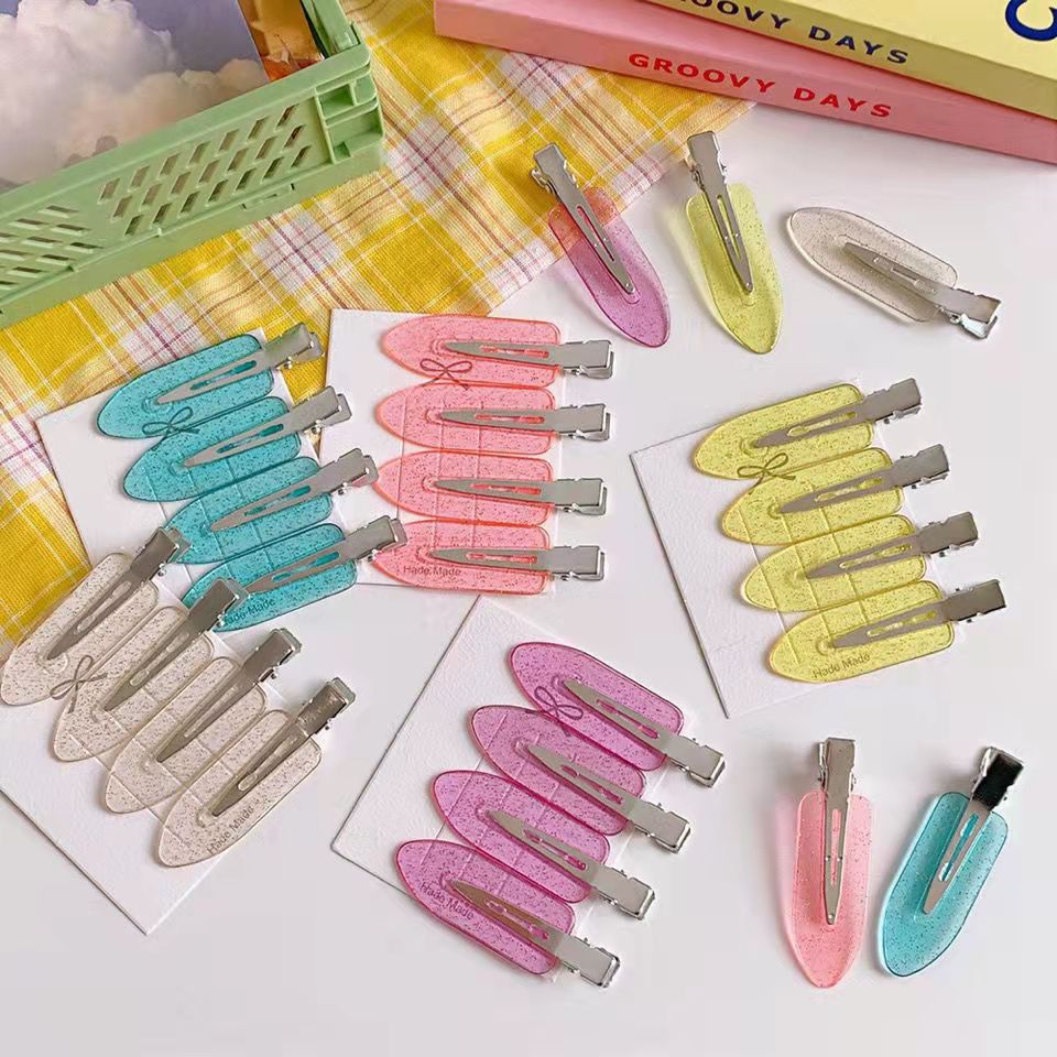 DIY Transparent hair clip(5/10/20 PCS)