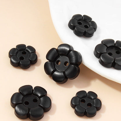 2-Hole Colorful Flower Button 1.5 cm (0.6 inch) (2/11 pcs)