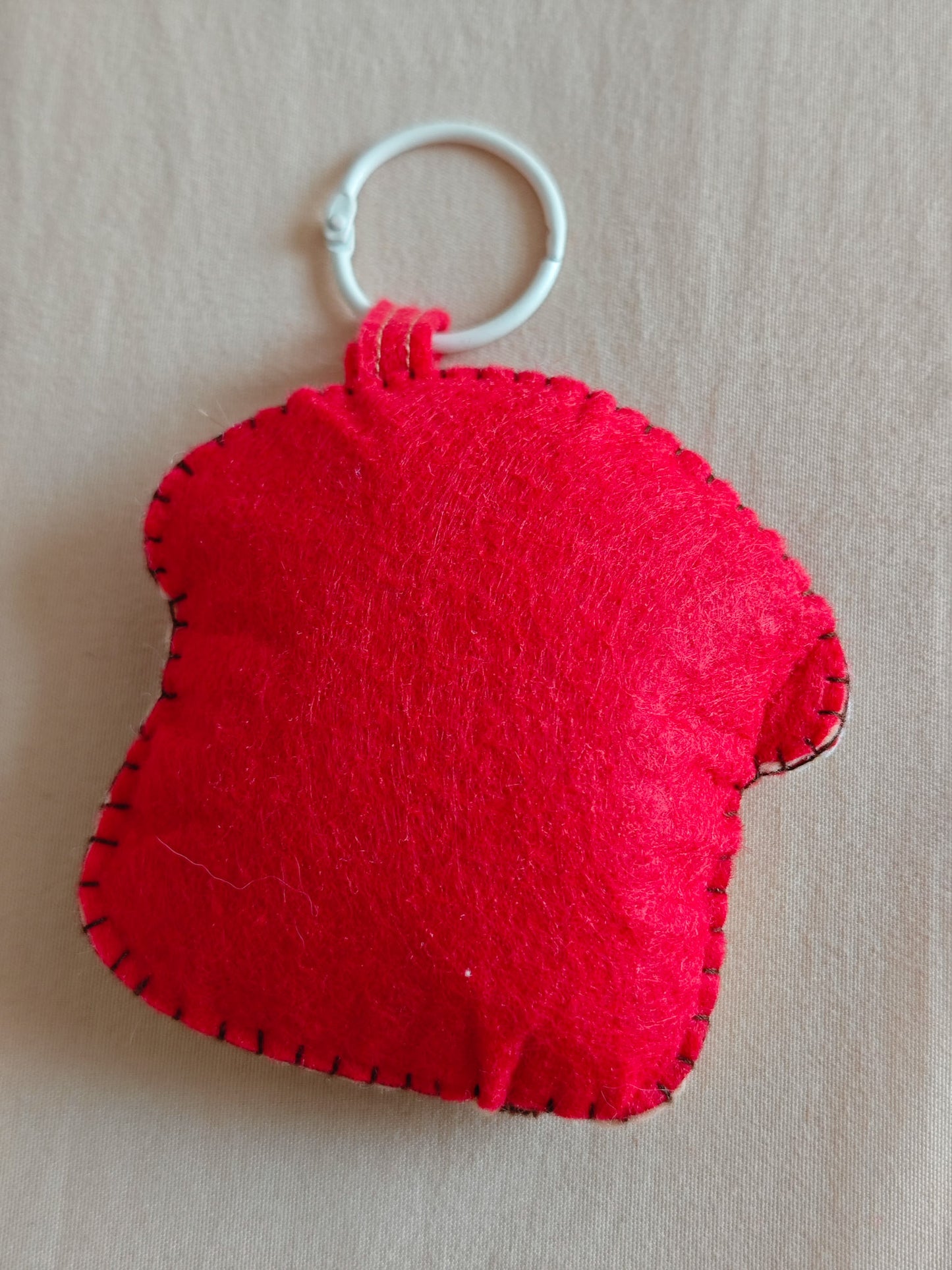 Cute Kitten Felt Ornament - Handmade Cat Hanging Decor E34