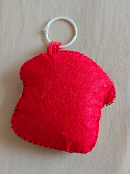 Cute Kitten Felt Ornament - Handmade Cat Hanging Decor E34